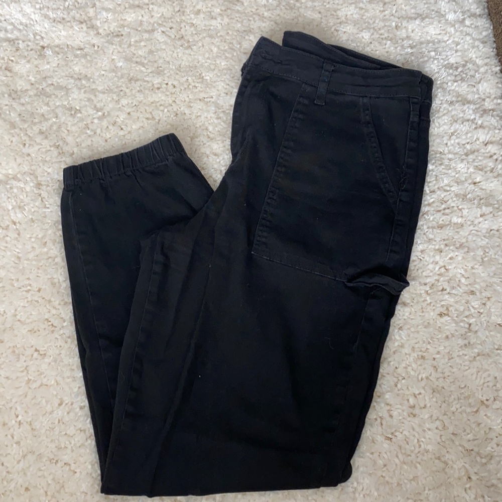 Black Cargo Pants - Size 13